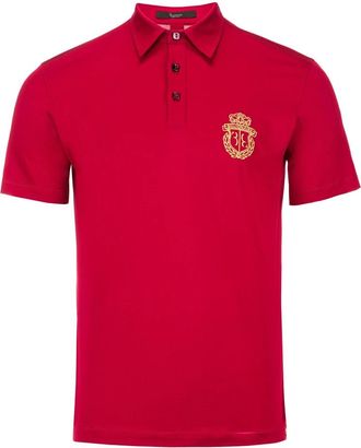 Billionaire Boys Club Polo Shirt Crest - Heren - Polos - Rood - XS - Katoen - Tops