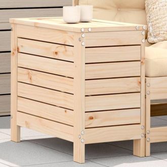 vidaXL Garden Footstool 62x31.5x52 cm Solid Wood Pine Vidaxl