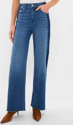 LE JEAN Column High-Rise Wide-Leg Jeans In American Dream