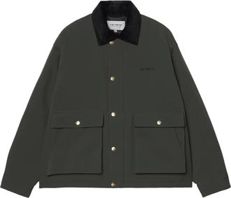 Carhartt Work in Progress Quentin Jacket - Heren - Zomerjassen - Groen - S - Polyester - Jassen