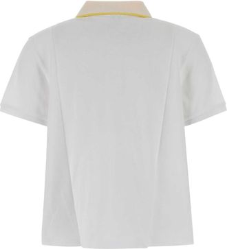 Loewe Piquet Cotton Polo Shirt - White