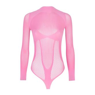 GCDS Body sin costuras - Tops - Mujer - Rosa - L