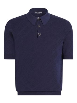 Dolce & Gabbana Polo a maniche corte - Blu
