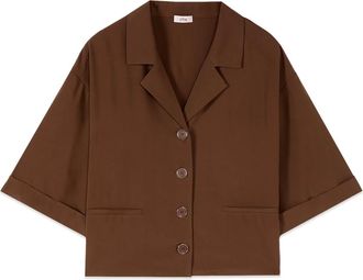 Oltre Donna, Camicette, Marrone, L, new