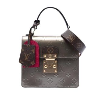 Louis Vuitton Pre-owned Vernis Spring Street - Dames - Pre-owned - Bruin - Maat: ONE Size Leer