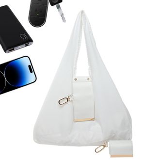 Generic Tote Bag, Handbags for Women, Shopping Beach Gear Necessity, Roomy Compartment Feature, Wallet Securing Strap Detail, Professional Office Attire Piece