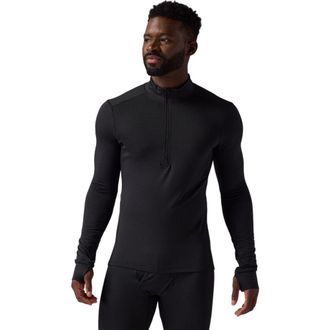 Backcountry Pines Micrrid Ultra-Lt Baselayer 1/4-Zip Top - Mens in Black at Nordstrom, Size Xx-Large