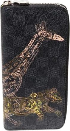 Louis Vuitton Pre-owned Wallets, male, Multicolor, Size: ONE SIZE Pre-owned Zippy Wallet Vertical Long Wallet