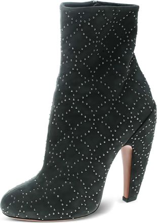 Alaia 2024 su&egrave;de laarzen met studs - Grijs