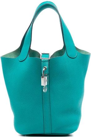 Herm&egrave;s Pre-owned Hermes Clemence Picotin Lock 18 Ladies LA6HP3YBK22EWTSG