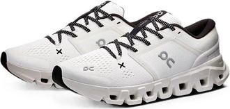 On Running Womens Running Sneakers Cloud X 5 White Recycled Polyester Performance Trainers