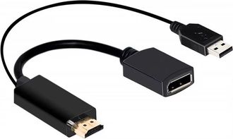 OEM Cable Adaptador 4k 60hz Compatible Con Convertidor Dp A 1080p 120hz Para Pc, Tv Y Ps4