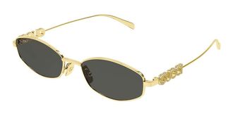 Gucci GG1802S 001 Womens Sunglasses Gold Size 55
