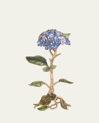 Jay Strongwater Nori Hydrangea Objet