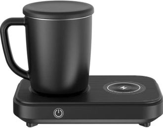 OEM Taza De Caf&eacute; Con Funci&oacute;n De Carga, Calentador De Caf&eacute; Port&aacute;til, Gadget Para Caf&eacute;, Taza De Regalo: Enfriador Y Calentador De Tazas De Caf&eacute; 3 En 1 Con C
