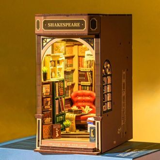 OEM Kit De Decoraci&oacute;n Navide&ntilde;a Diy Con Luces Led: Rinc&oacute;n De Lectura De Madera 3d, Ideal Para Dormitorios O Fiestas, Regalo Original Para Mujeres Y Ni&ntilde;as