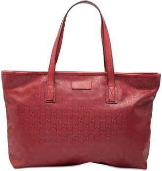 Gucci Pre-owned Gucci Medium GG Imprime Tote Ladies 211137 002123