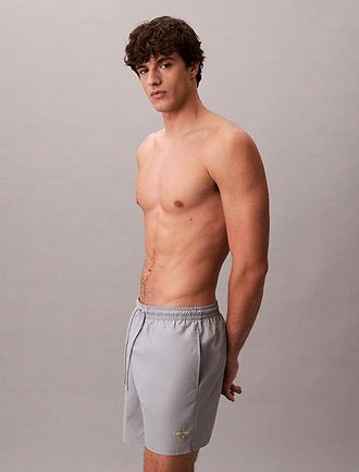 Calvin Klein Ba&ntilde;ador de largo medio con cord&oacute;n - CK Monogram