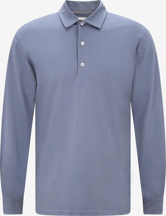 Aur&eacute;lien Langarm-Polohemd aus Baumwollpiqu&eacute; Aur1