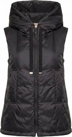 Max Mara Jassen, Dames, Zwart, 2Xs, Vests