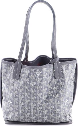 Goyard Anjou Reversible Tote Coated Canvas Mini
