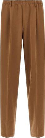 Cellar Door Pantaloni con vita elasticizzata - Marrone