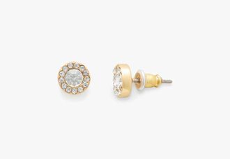 Kate Spade New York Youre A Gem Pave Halo Studs