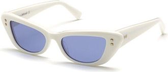 Just Cavalli JC 921S 21V Womens Sunglasses White Size 52