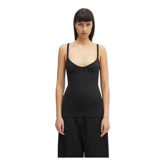 Our Legacy Dames, Tops, Zwart, Maat: XS Katoen