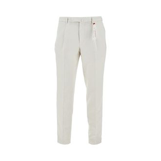 Santaniello Cotton and linen Arechi trousers Man 50