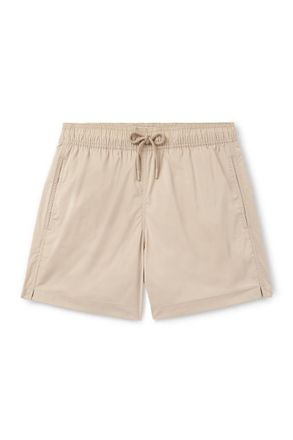 Frescobol Carioca Salvador Straight-Leg Mid-Length Recycled Swim Shorts