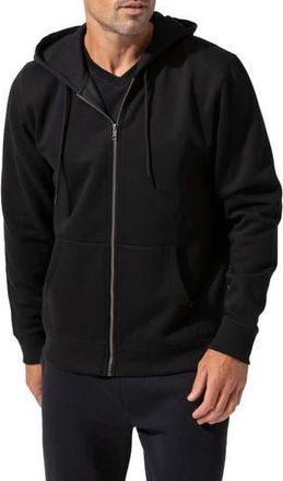 Threads 4 Thought Organic Cotton Blend Zip Hoodie in Black at Nordstrom Rack, Size Xx-Large