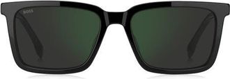 BOSS 55mm Sunglasses in Black at Nordstrom