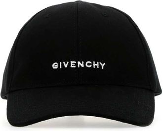Givenchy Black Cotton Baseball Cap