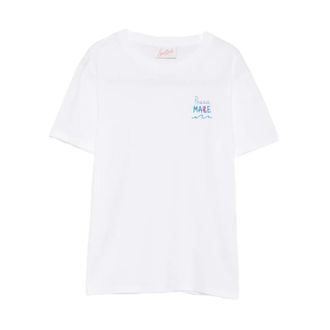 MC2 Saint Barth T-Shirts, female, White, Size: XS Emilie T-Shirt