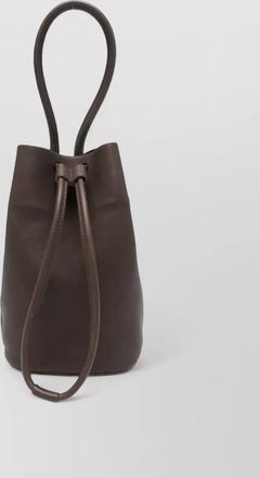 Uma Wang small bucket bag smooth top handle strap