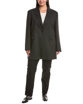Marina Rinaldi Plus Meandro Jersey Blazer