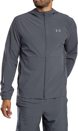 Under Armour Velociti Hooded Jacket, Grijs