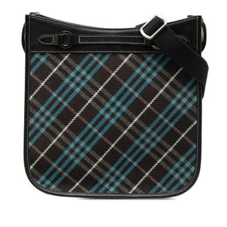 Burberry Pre-owned Burberry Nova Check Canvas Crossbody Ladies PBPEOT61TPSQLKRG