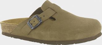 Naot Womens Spring Suede Slip On Clog In Taupe