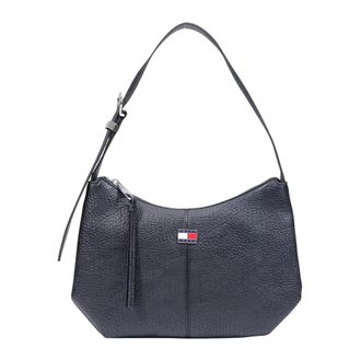 Tommy Hilfiger Shoulder Bags, female, Black, Size: ONE SIZE TJW Slouchy City Shoulder Bag