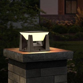 OEM Farola Solar Para Exteriores, Resistente Al Agua Ip65, 13,5 Cm De Largo, 3000 K, Ideal Para La Decoraci&oacute;n De Jardines, Patios Y Terrazas