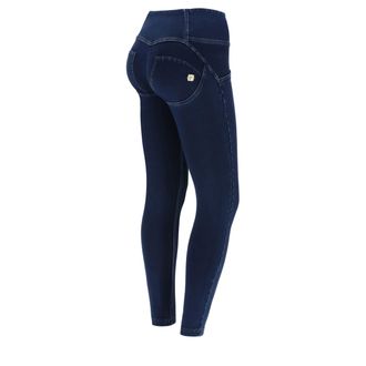 Freddy Jeggings push up WR.UP 7/8 superskinny vita alta con bottoni