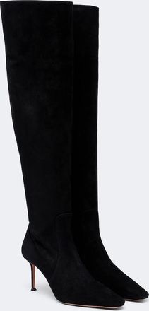 Aquazzura Botas mosqueteras Vespera de ante