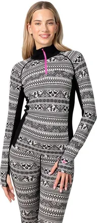 Kari Traa Tale 1/2-Zip Top - Womens in Black at Nordstrom, Size X-Small