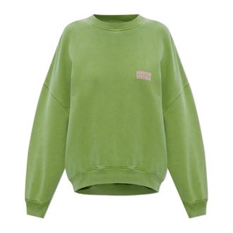 American Vintage American Vintage, Sweatshirts, female, Green, Size: M Plizzy Sweatshirt