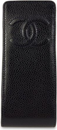 Chanel 2003 CC caviar-leather pouch - women - Caviar Leather - One Size - Black