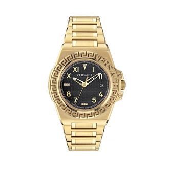 Versace Gold Stainless Steel Dress Womens Watch
