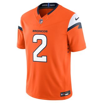 Nike Patrick Surtain II Denver Broncos Nike Mens Dri-FIT NFL Limited Jersey in Orange | 37NM0B8L8WF-0Y1