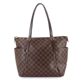 Louis Vuitton Brown Damier Canvas Ebene Damier Canvas Tote Bag (Pre-Owned)